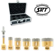   SKT 226 PRO gyémánt lyukfúró készlet 12-20-35-43-50-68 mm (skt226007b)