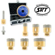   SKT 226 PRO gyémánt lyukfúró készlet 20-35-40-43-50-68 mm (skt226008c)