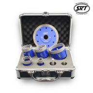   SKT 256 PREMIUM gyémánt fúró készlet 20-35-43-50-68 mm +koffer (skt256006c)