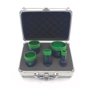   SKT 306 PRÉMIUM gyémánt lyukfúró készlet 20-35-45-50-68 mm (skt306004)