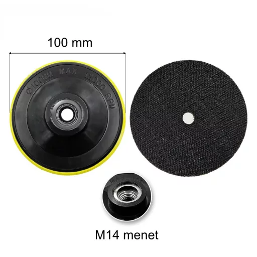 SKT 465 tépőzáras tányér D100mm műanyag (skt465100)