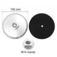 SKT 495 tépőzáras tányér D100mm aluminium (skt495100)