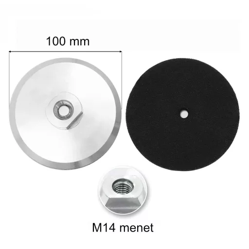 SKT 495 tépőzáras tányér D100mm aluminium (skt495100)