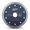 SKT 526 gyémánttárcsa száraz vágáshoz 125×22,2×1,4×10mm fekete (skt526125b)