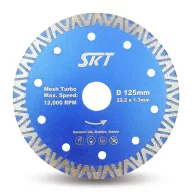   SKT 527 gyémánttárcsa száraz vágáshoz 125×22,2 mm (skt527125)