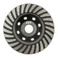 SKT 542 Turbo betoncsiszoló tárcsa 125×22,2mm (skt542125)