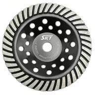 SKT 542 Turbo betoncsiszoló tárcsa 180×22,2mm (skt542180)