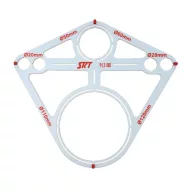 Geberit fali WC furat átjelölő sablon (skt912180)