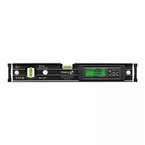 Stabila TECH 196 Dark Shadow elektonikus vízmérték 40 cm (sta20006tech196)