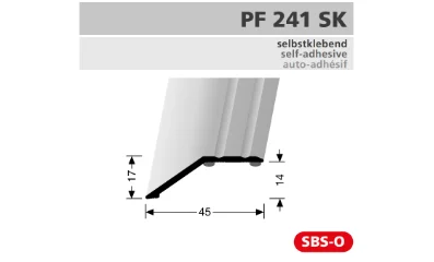 PF241SK profil méretezése