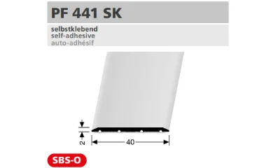 PF441SK profil méretezése