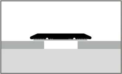 PF442SK átvezető profil