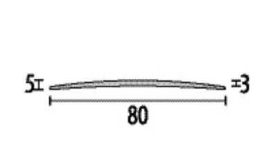 PF465 U profil oldalnézetből