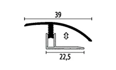 PF556 profil oldalnézetből