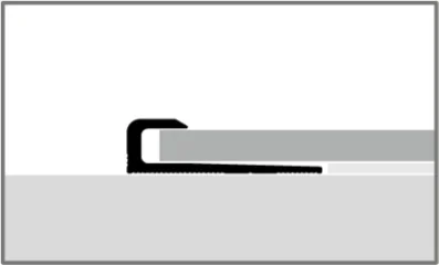 PF802U profil oldalnézetből