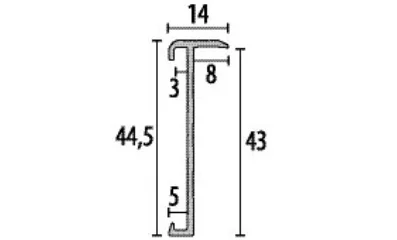 PF845 profil oldalnézetből