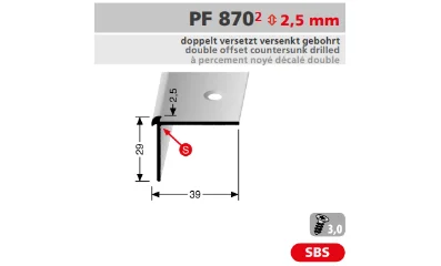 PF70 profil méretezése